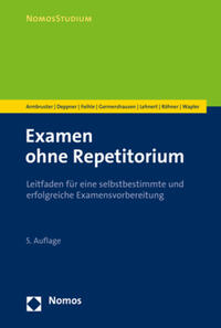 Examen ohne Repetitorium 