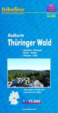 Radkarte Thüringer Wald (RK-TH03) 